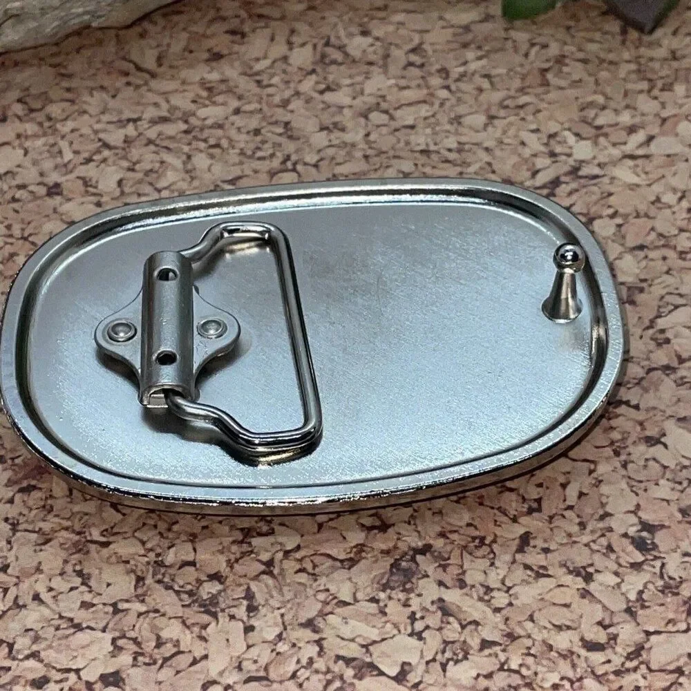 Turquoise Sale Stone Silver Western Southwest mens womens unisex Belt Buckle - Picture 9 of 9